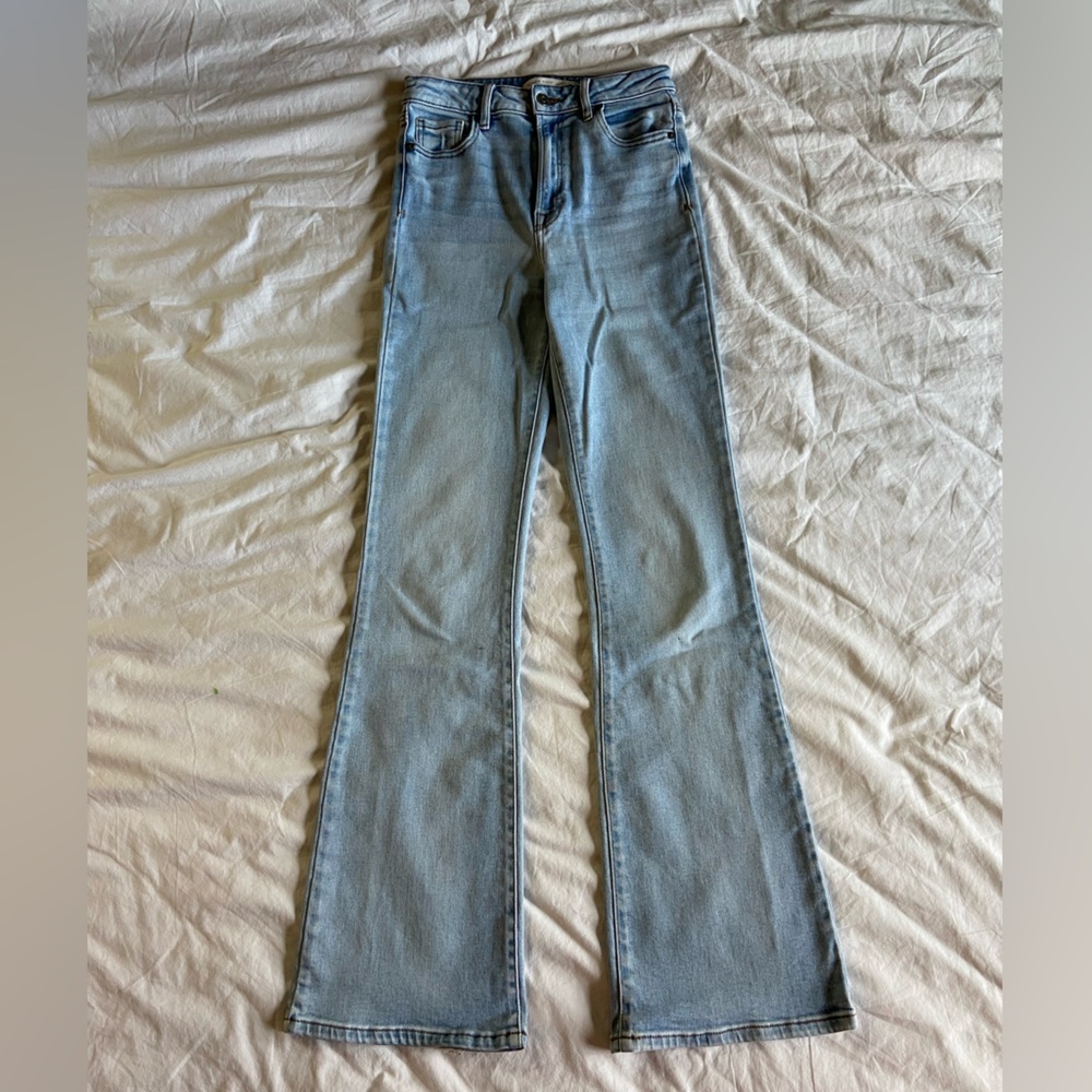 Altar'd State Light Wash Flare Jeans